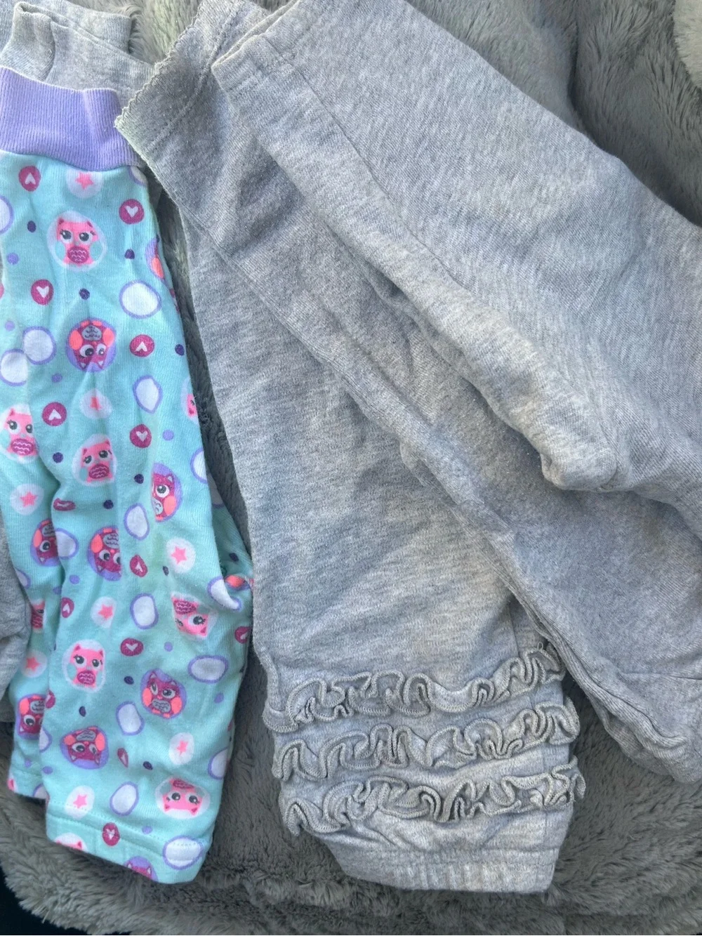 Carter's Girls Multi-Pattern Pink & Light Blue Pajama Set Lot